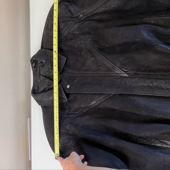 Vintage Soft Leather Jacket- Sz. Lg - Picture 13 of 15
